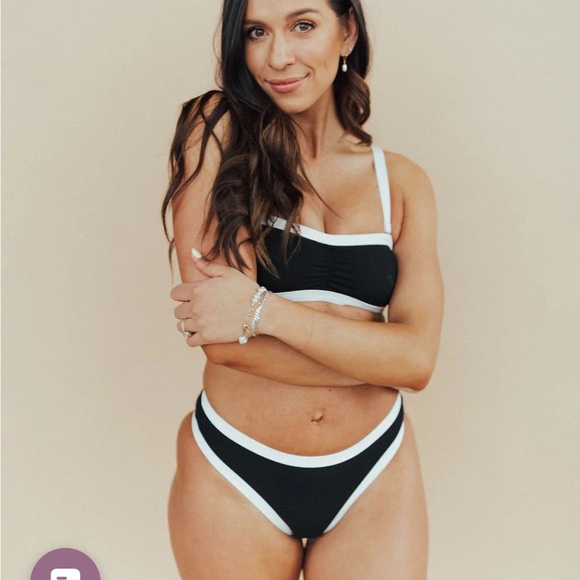 NWT B&W Bikini Bottoms - Picture 2 of 8